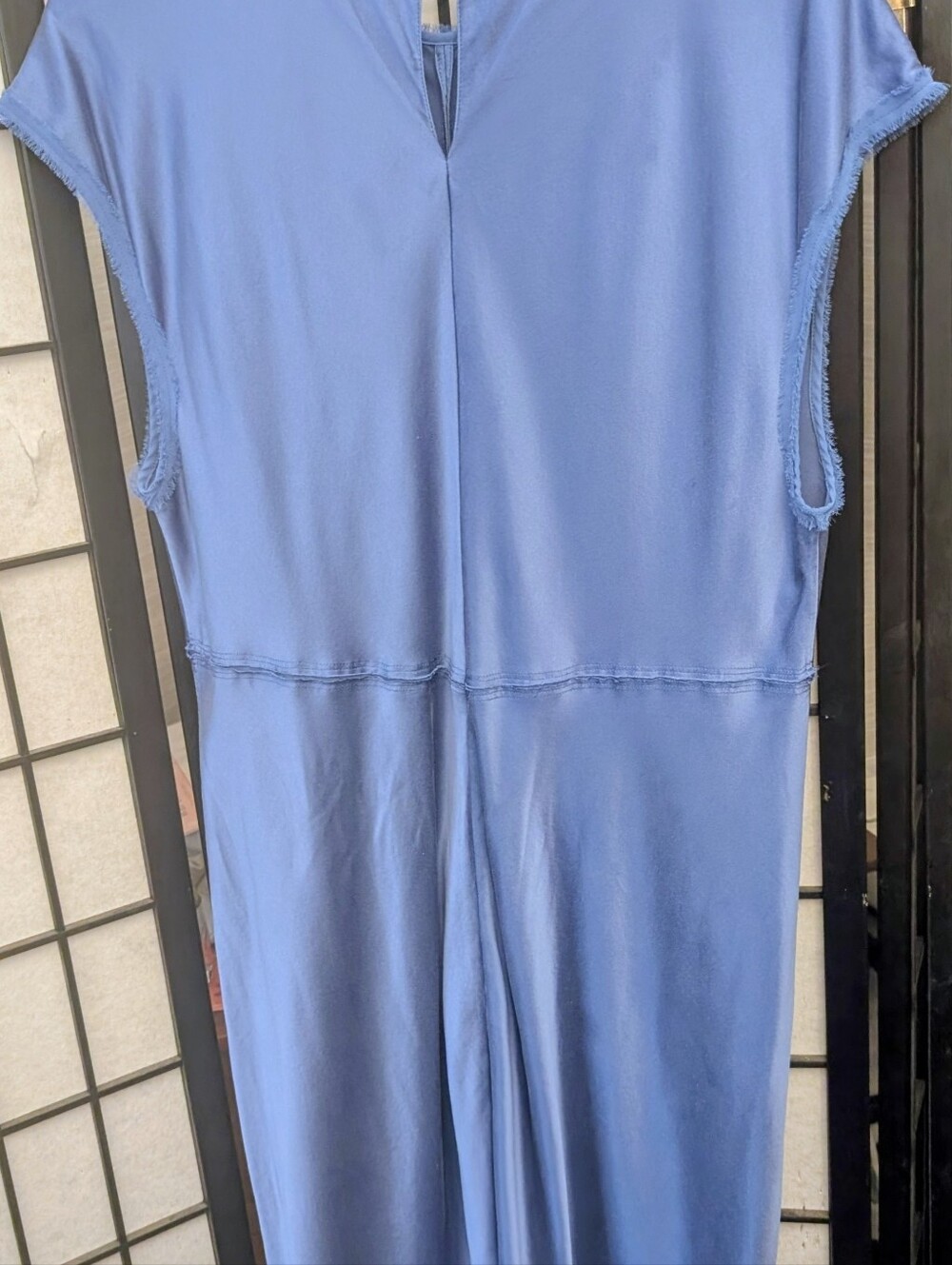 Banana Republic Satin Midi Dress in Blue - Picture 8 of 11